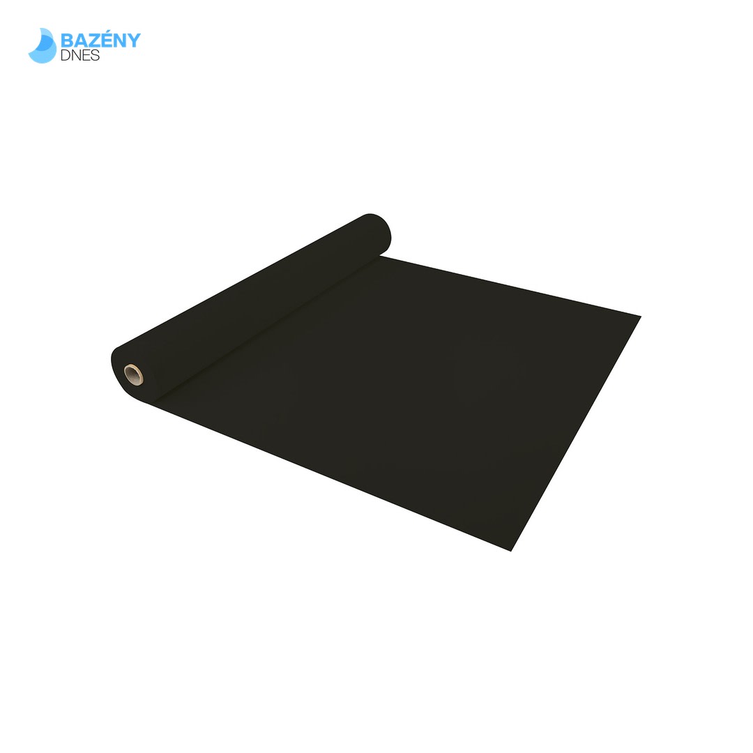 ALKORPLAN NaturalPool - Black, 1, 5 mm, šíře 2, 05 m, 20m role