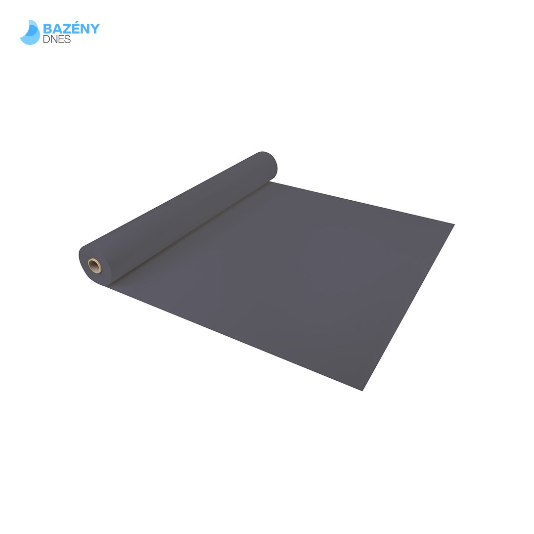 ALKORPLAN NaturalPool - Dark Grey, 1, 5 mm, šíře 2, 05 m; 20m role
