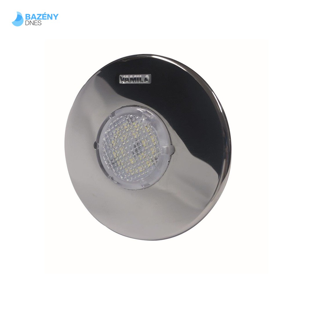 MINI Tube - - nerez prvek VAMILA, 18 LED bílá, 6 W, pro předvyrobené bazény