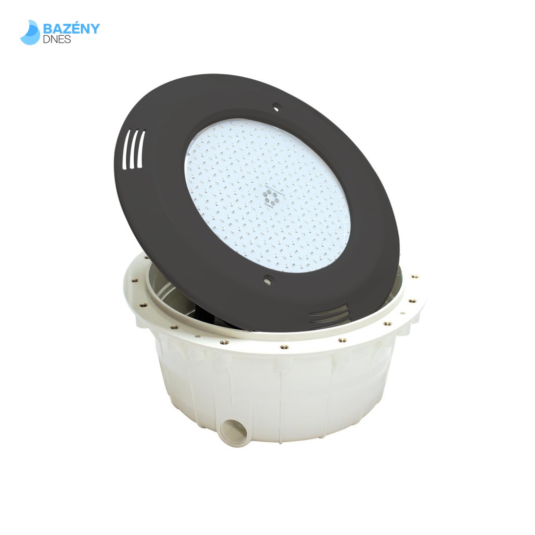 Světlo VA LED "PB" - 21W, bílé; pro betonové bazény, tmavě šedé