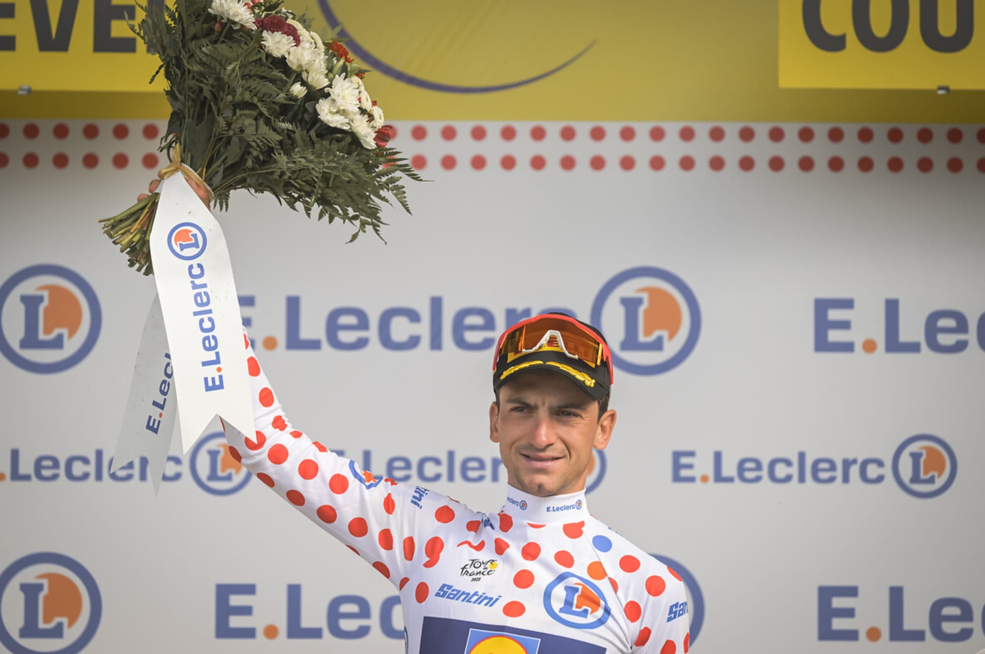 What is the polka dot jersey in cycling? (or Tour de France)