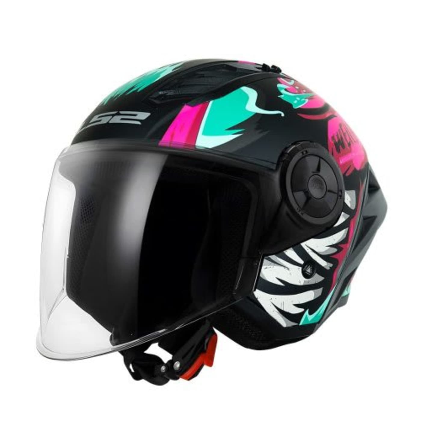 CASCO ABIERTO LS2 OF616 WEILER ROSADO MATE - ECE2206