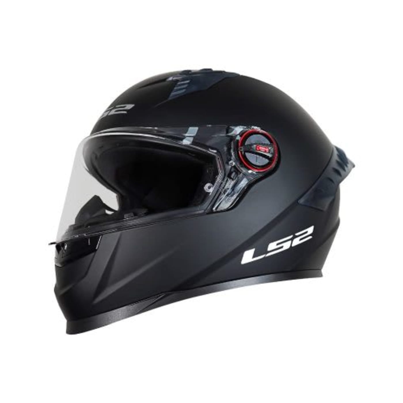 CASCO INTEGRAL LS2 FF816 SOLID NEGRO MATE VISOR CLARO - ECE2206