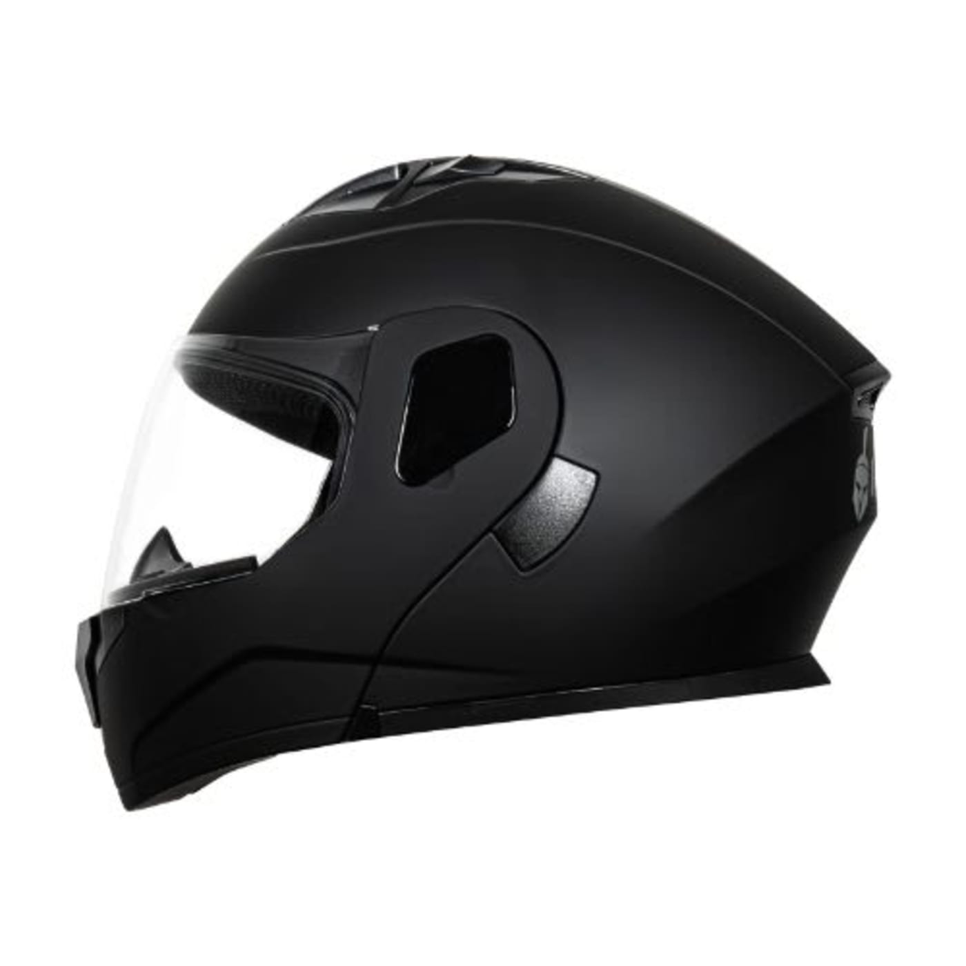 CASCO KRATOZ CC K30 SOLID NEGRO MATE VISOR CLARO DOT