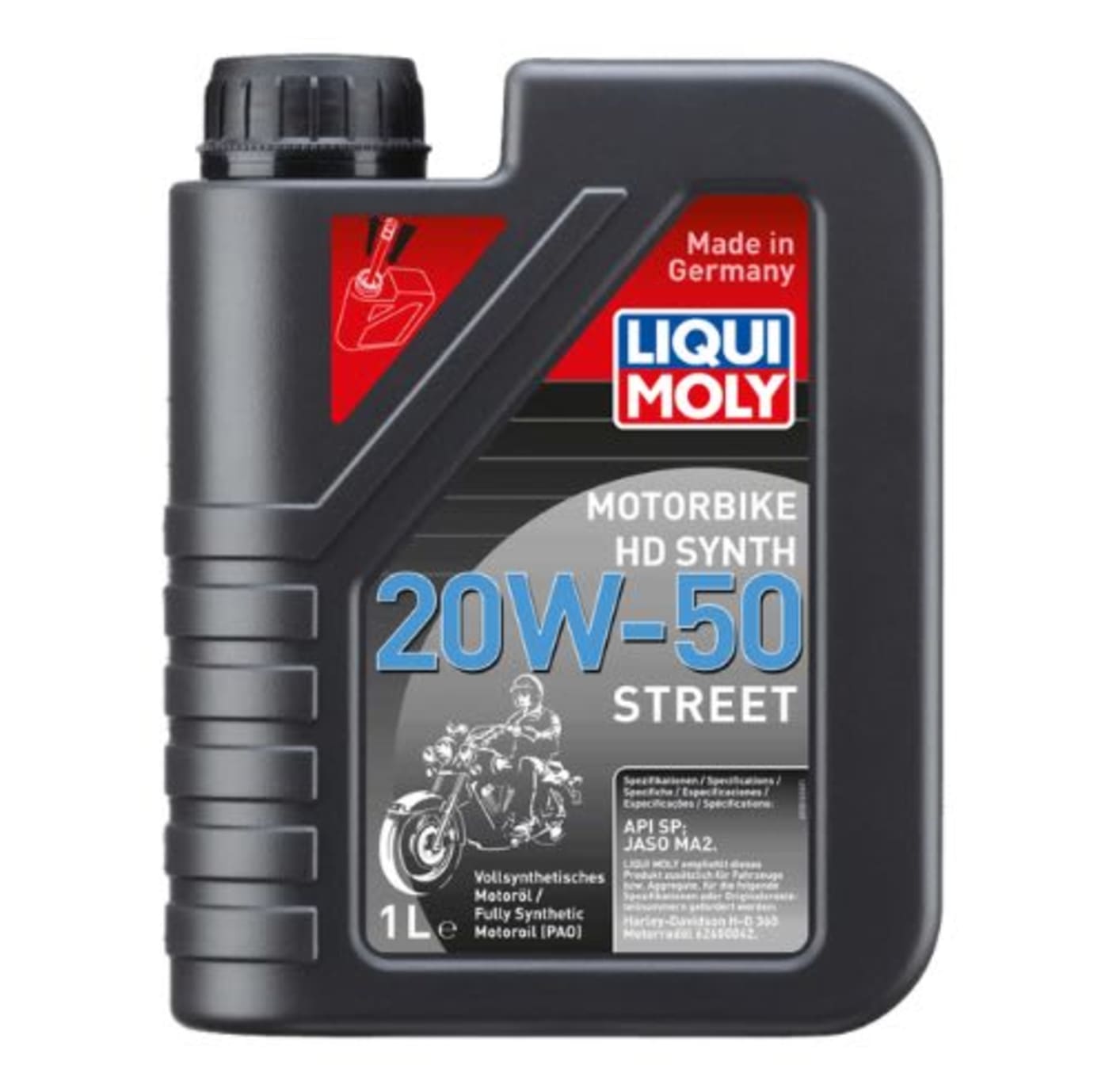 LIQUIMOLY MOTORBIKE HD SYNT 20W50 / ACEITE MOTOR 1L