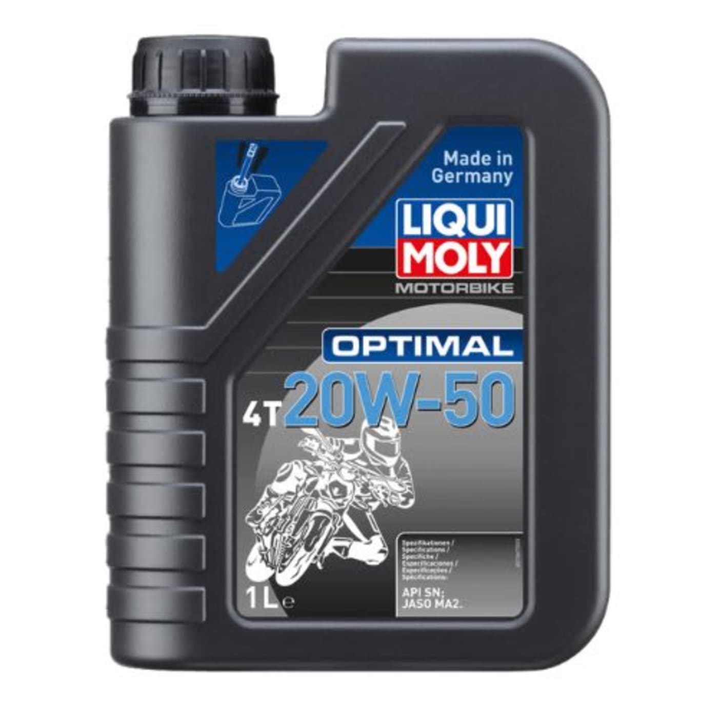 LIQUIMOLY MOTORBIKE OPTIMAL 4T 20W50 / ACEITE MOTOR 1L