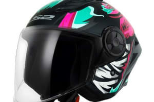CASCO ABIERTO LS2 OF616 WEILER ROSADO MATE - ECE2206