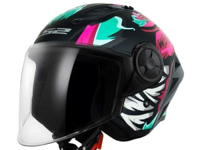 CASCO ABIERTO LS2 OF616 WEILER ROSADO MATE - ECE2206