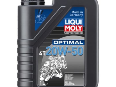 LIQUIMOLY MOTORBIKE OPTIMAL 4T 20W50 / ACEITE MOTOR 1L