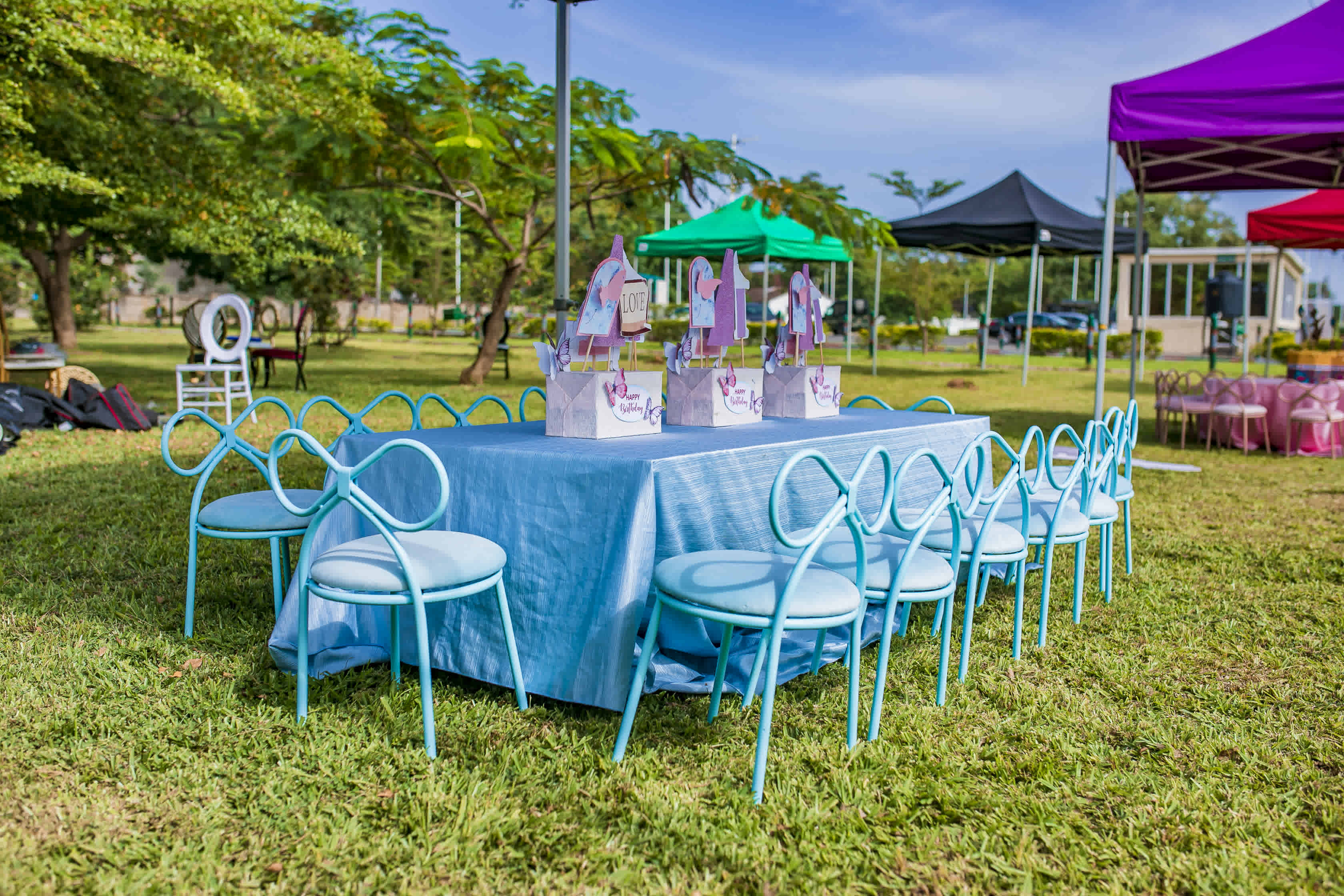 kids party table