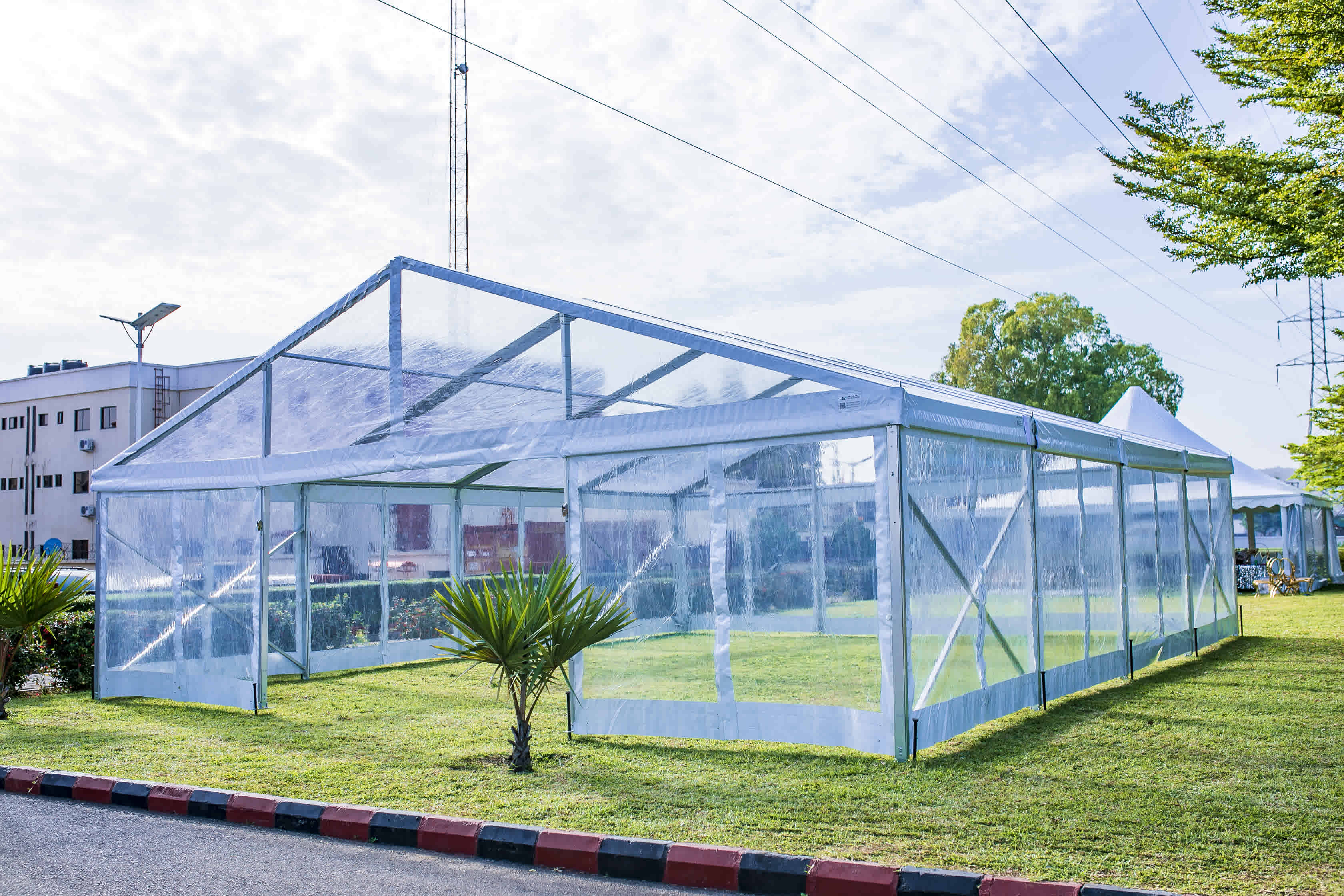  big clear pvc marquee