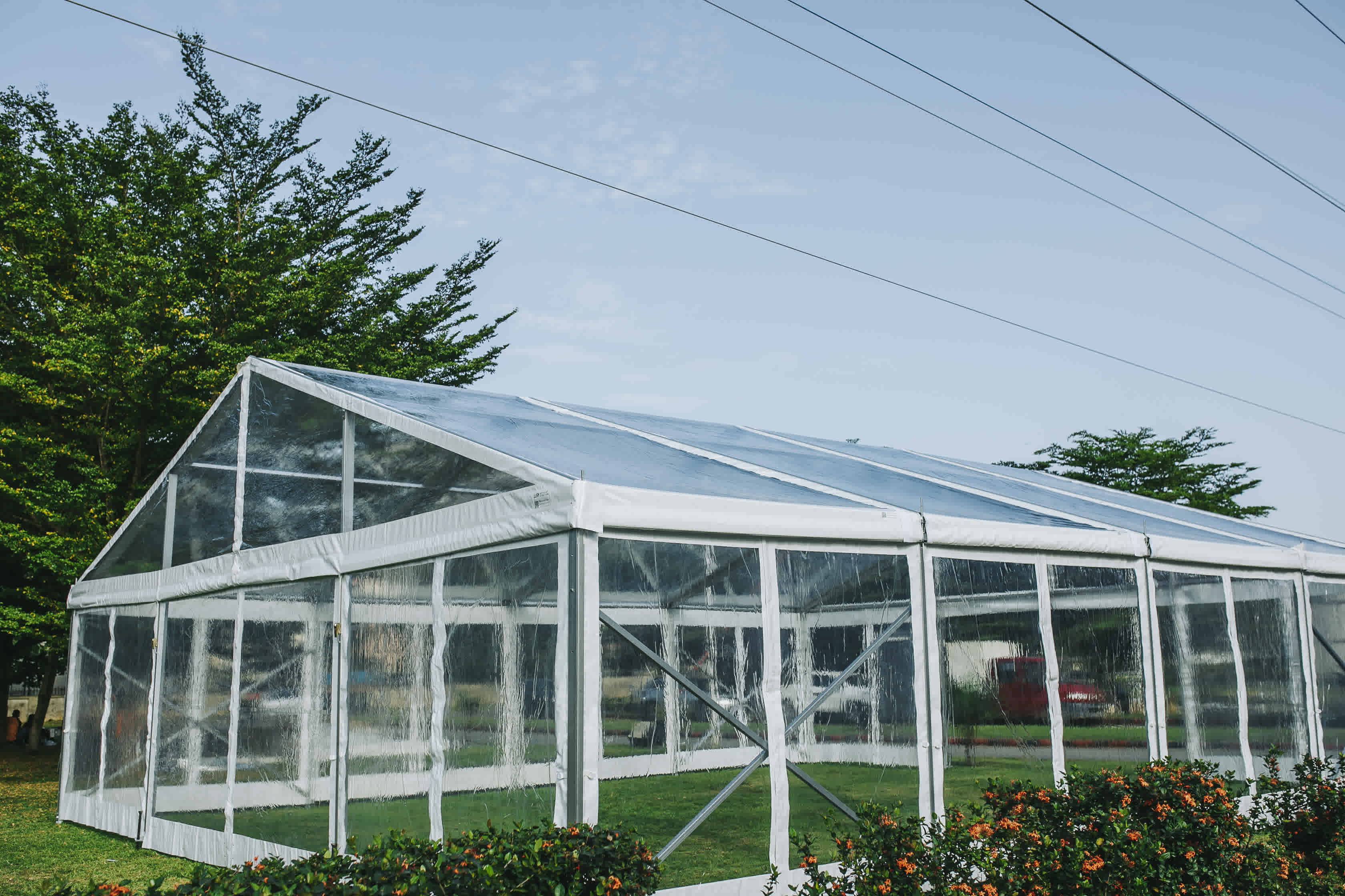  clear pvc marquee