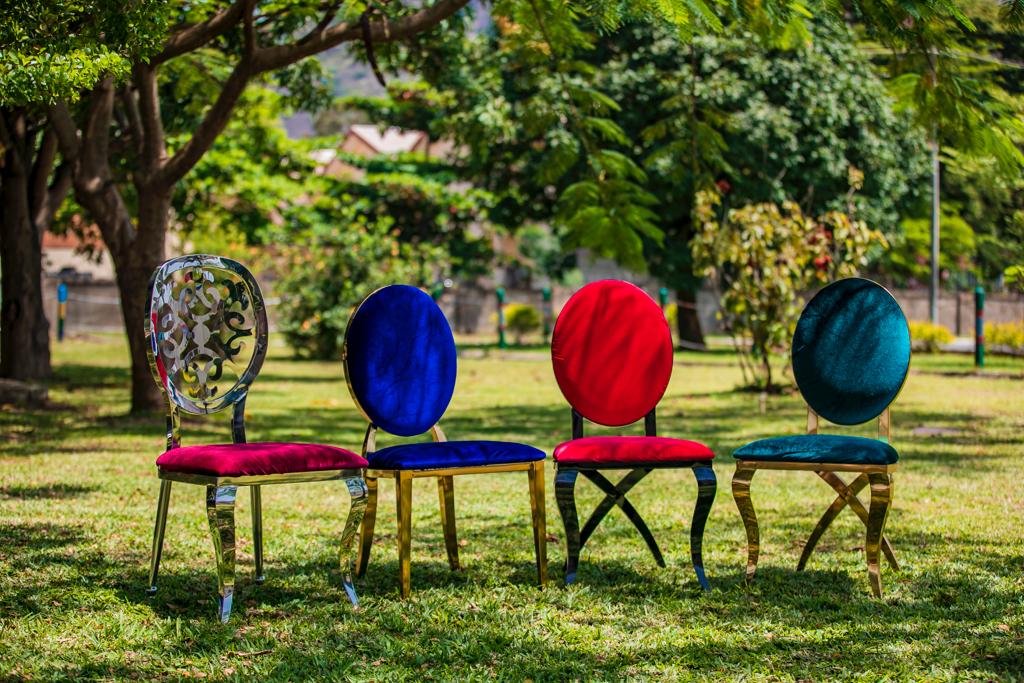  vip multicolored chairs