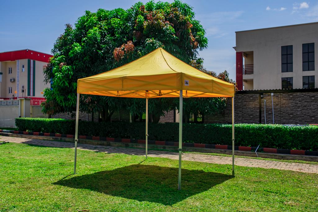 yellow gazebo