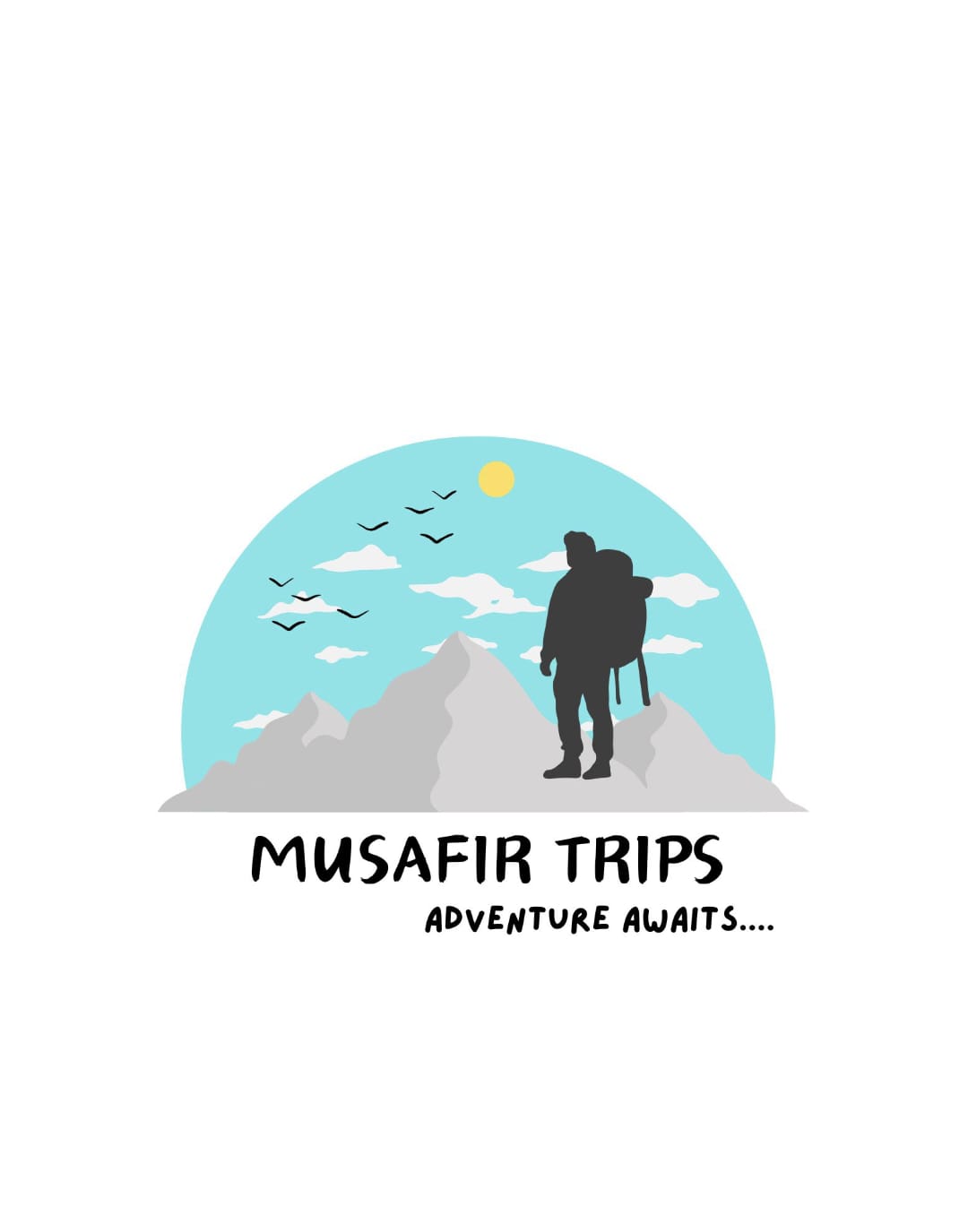 Musafir Trips Branding Identity