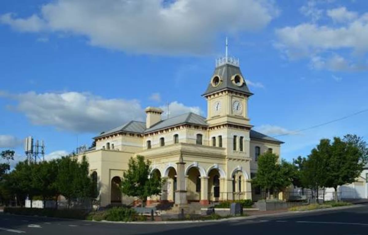 Tenterfield's historic clock tower building, a key stop on NSW New England road trips.