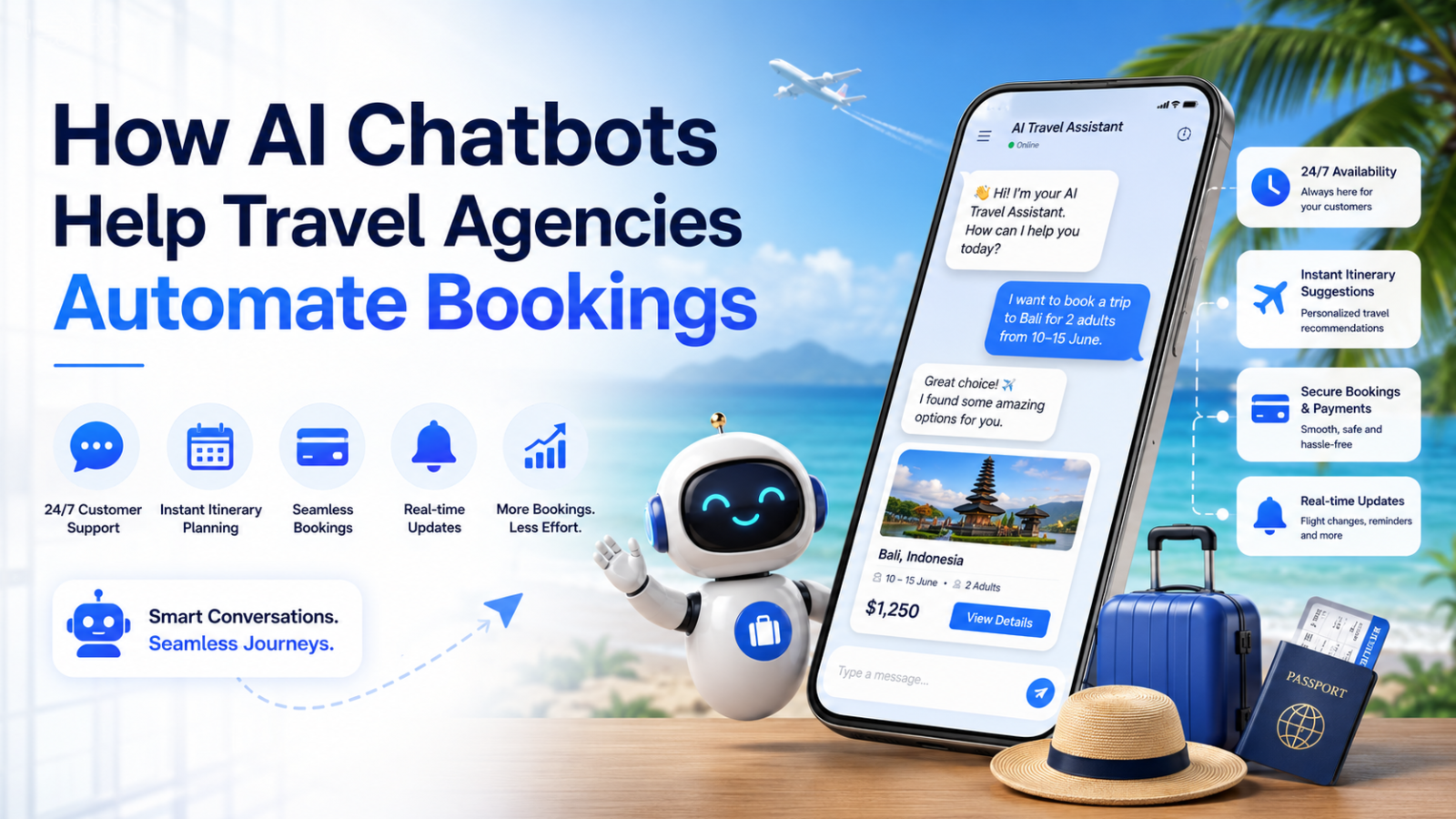 How AI Chatbots Help Travel Agencies Automate Bookings