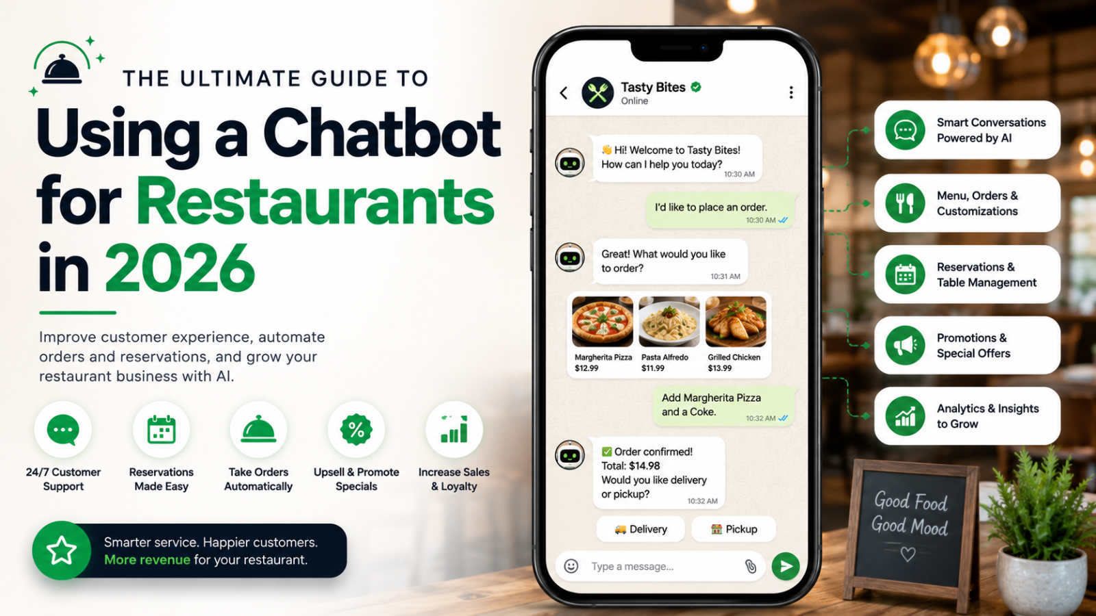 The Ultimate Guide to Using a Chatbot for Restaurants in 2026