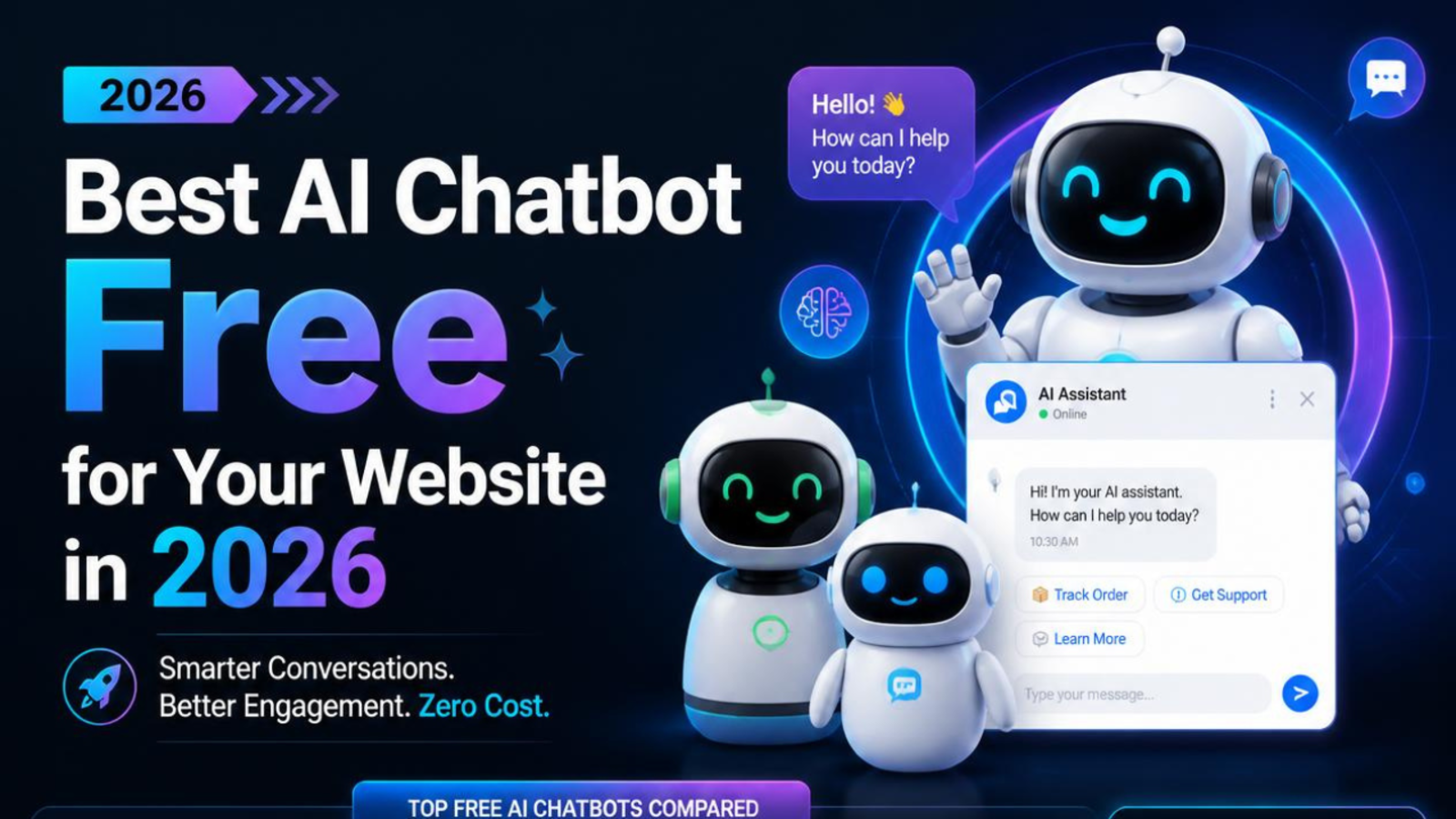Best AI Chatbot Free for Your Website in 2026 (Full Comparison)