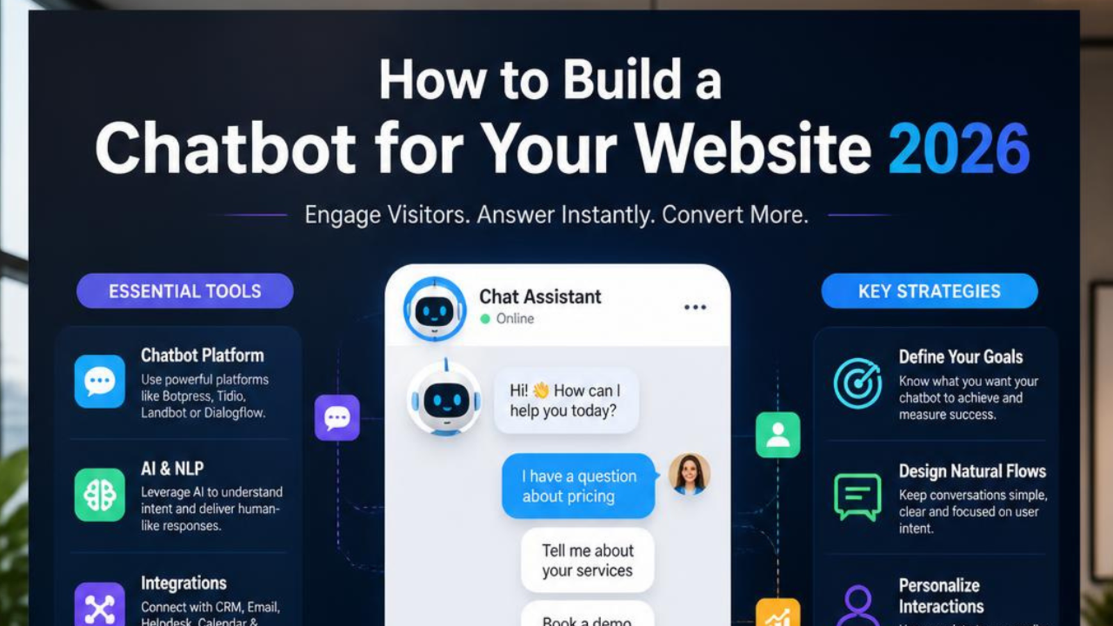 How to Build a Chatbot for Your Website 2026