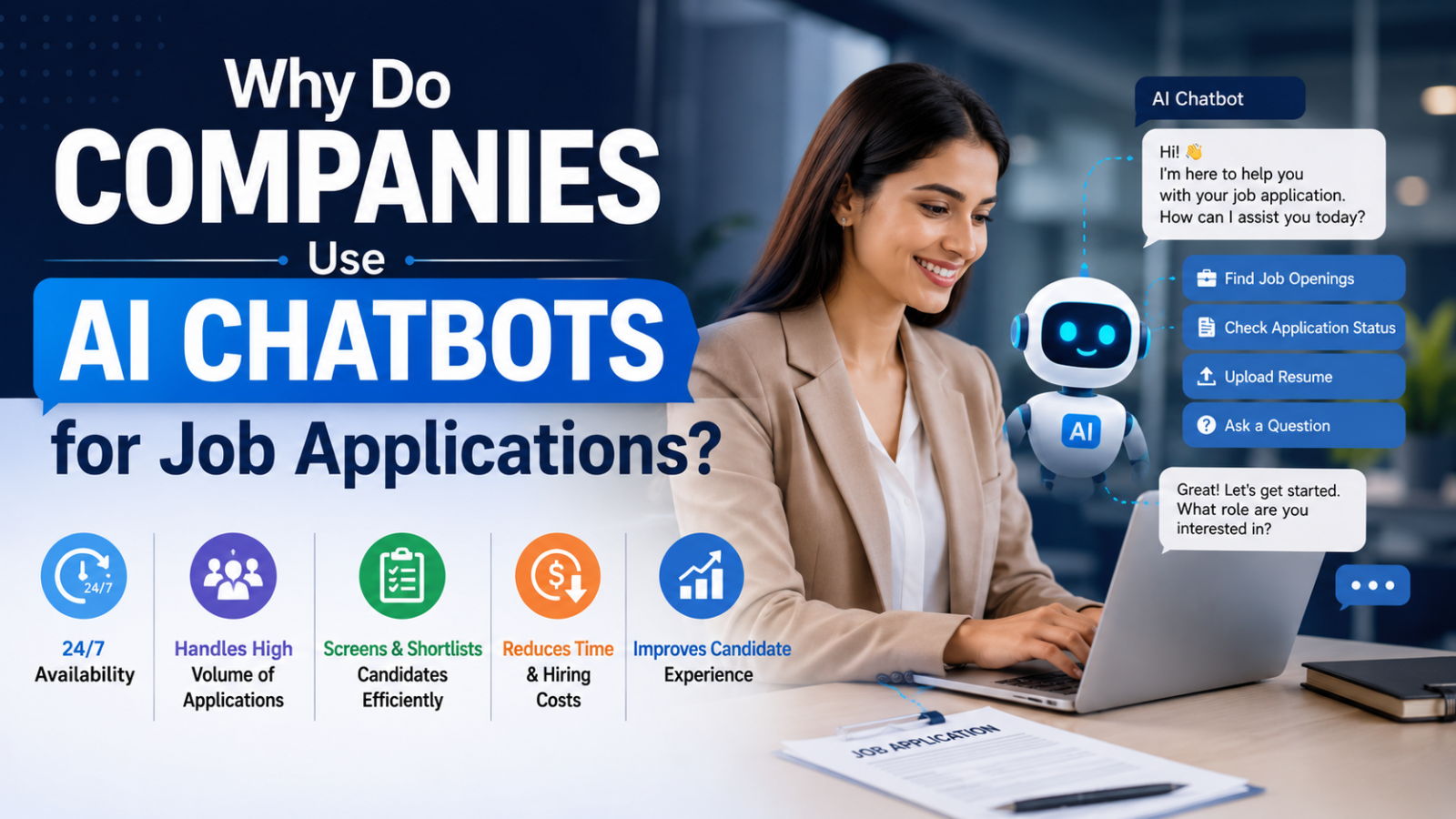 Why Do Companies Use AI Chatbots for Job Applications?