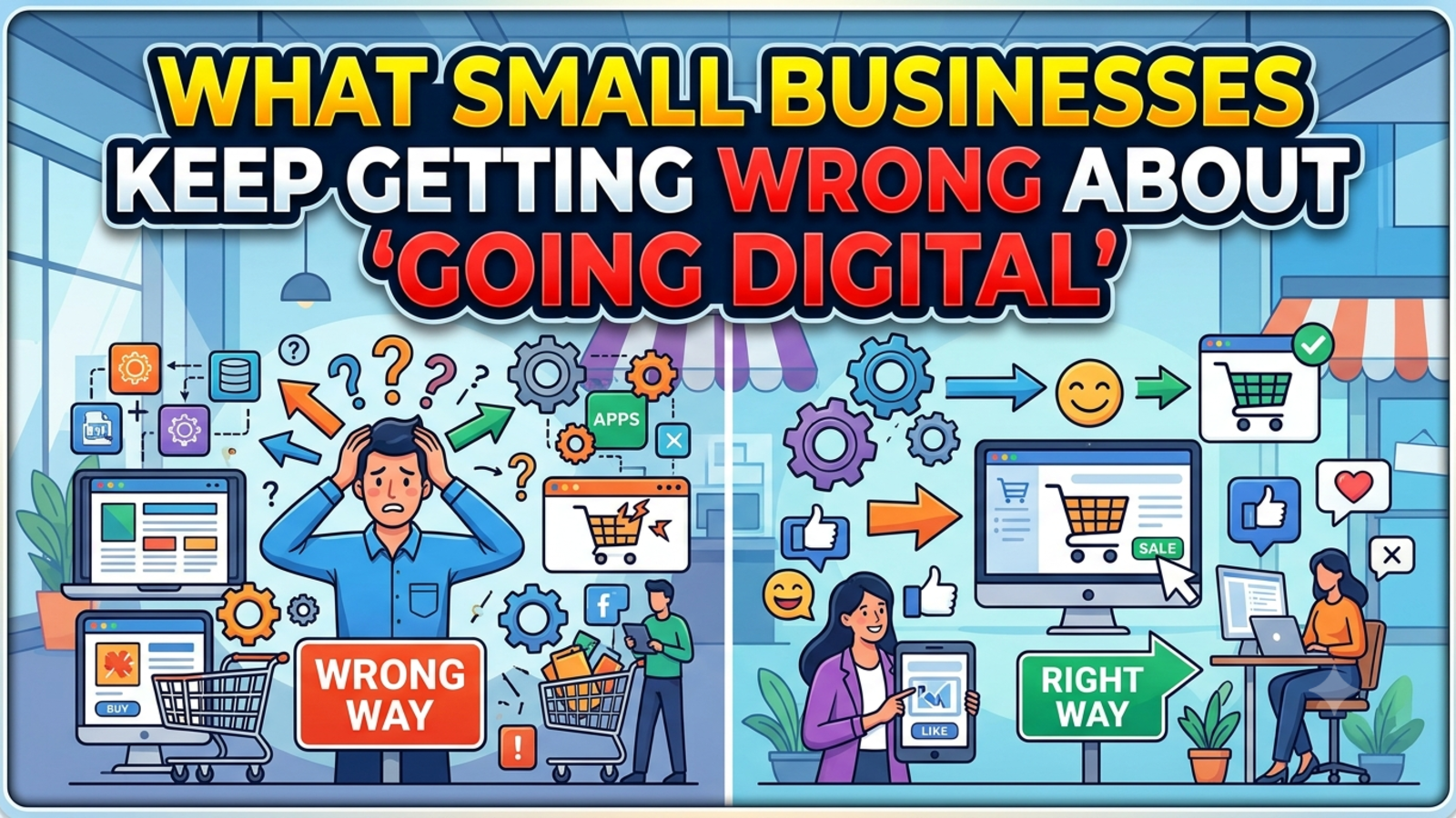 What Small Businesses Keep Getting Wrong About "Going Digital"