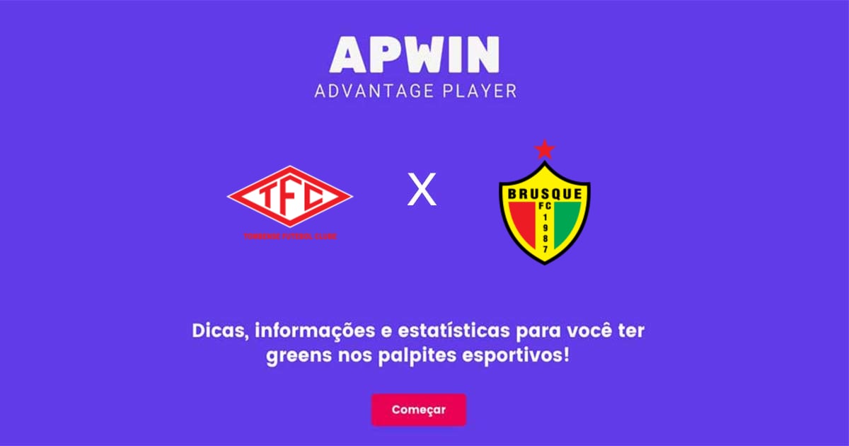 Tombense x Brusque Estatísticas | 30/08/2022 | APWin