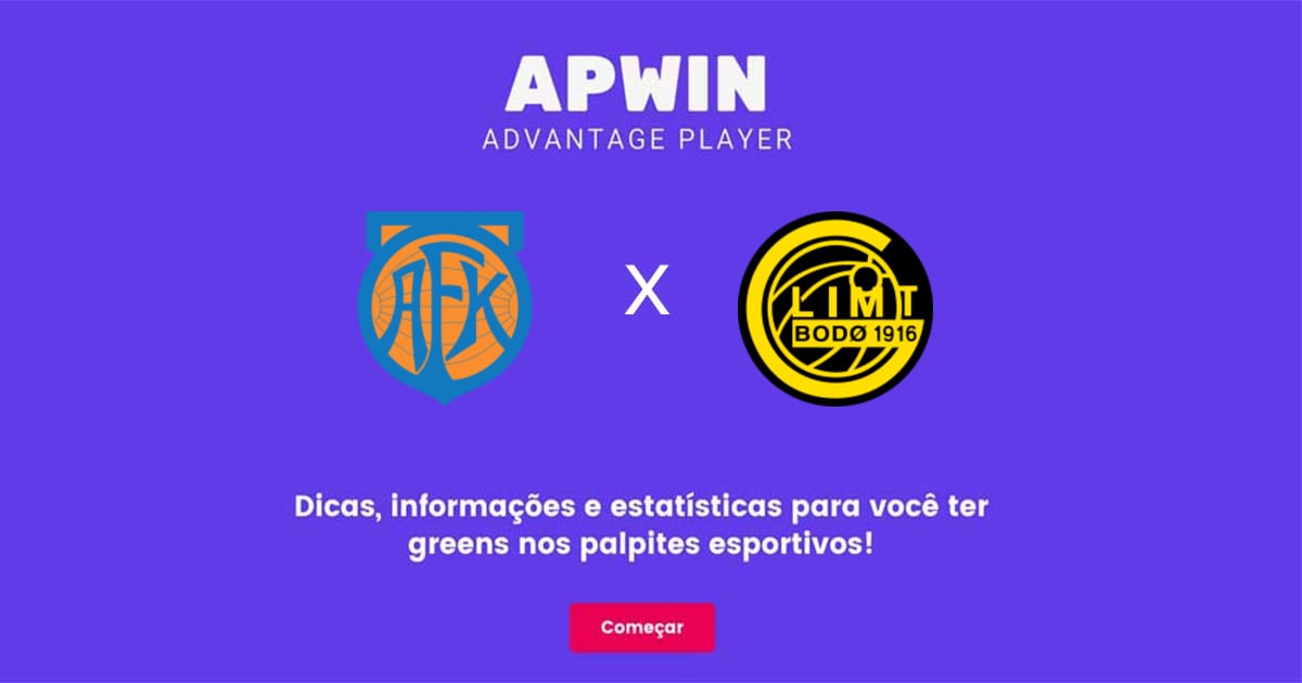 Aalesund x FK Bodo - Glimt Estatísticas | 30/07/2022 | APWin