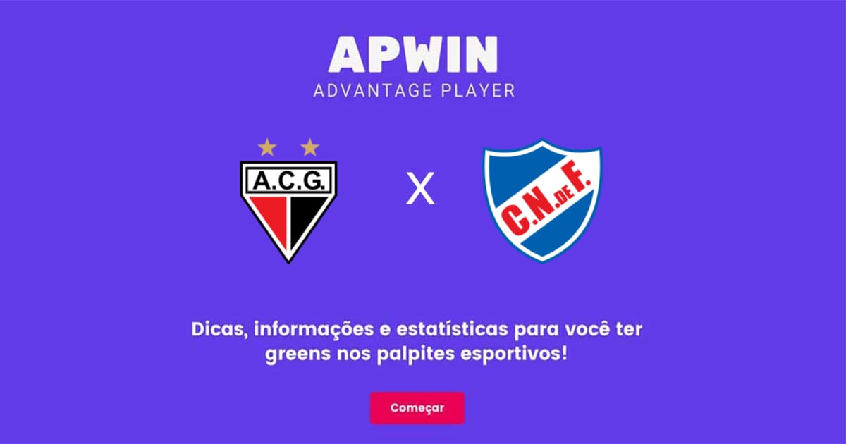 Atlético GO x Nacional Estatísticas | 09/08/2022 | APWin