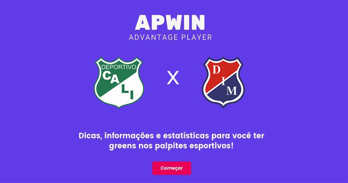 Deportivo Cali x Independiente Medell&iacute;n Estat&iacute;sticas | 21/07/2022 | APWin