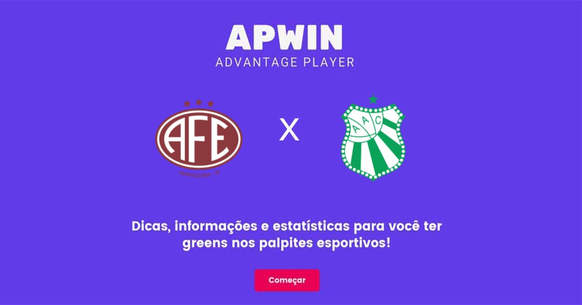 Ferrovi&aacute;ria x Caldense Estat&iacute;sticas | 04/06/2022 | APWin