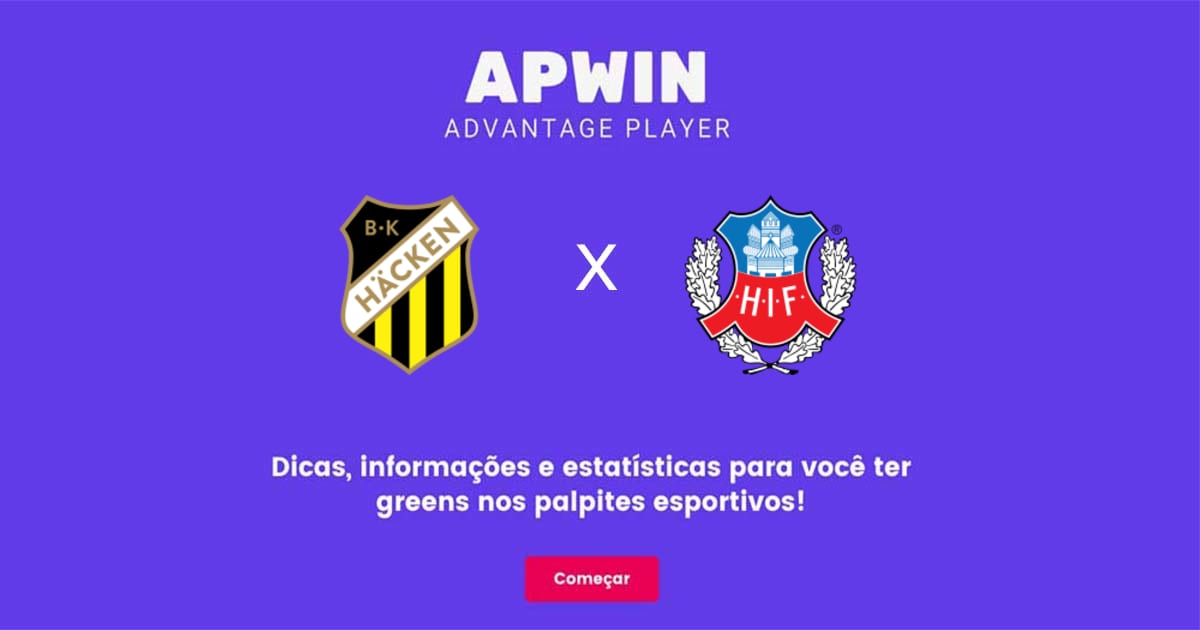 H&auml;cken x Helsingborg Estat&iacute;sticas | 08/08/2022 | APWin