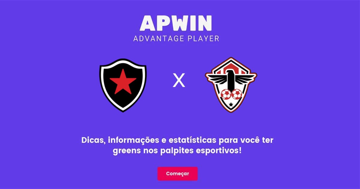 Botafogo PB x Atl&eacute;tico Cearense Estat&iacute;sticas | 19/06/2022 | APWin