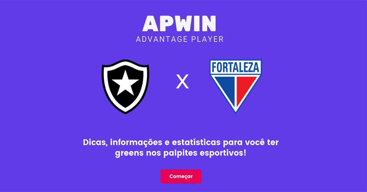 Botafogo x Fortaleza Estat&iacute;sticas | 15/05/2022 | APWin