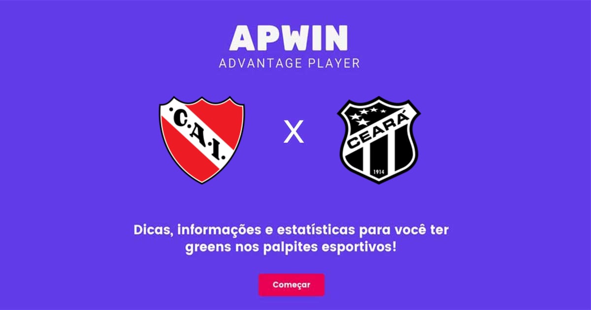 Independiente x Cear&aacute; Estat&iacute;sticas | 25/05/2022 | APWin