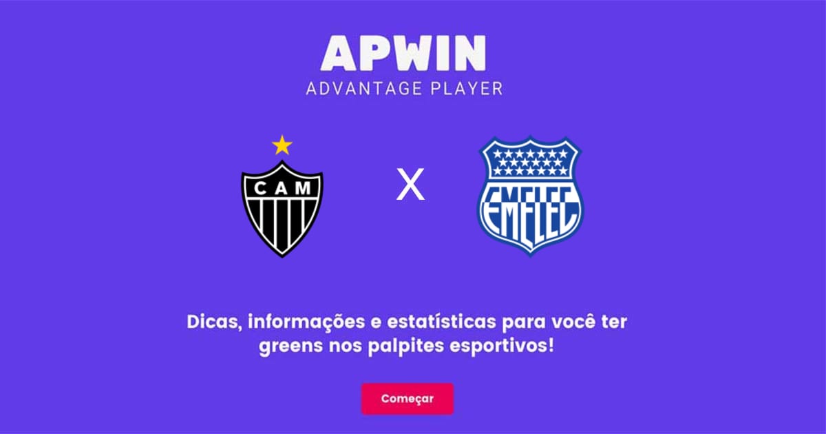 Atl&eacute;tico Mineiro x CS Emelec Estat&iacute;sticas | 05/07/2022 | APWin
