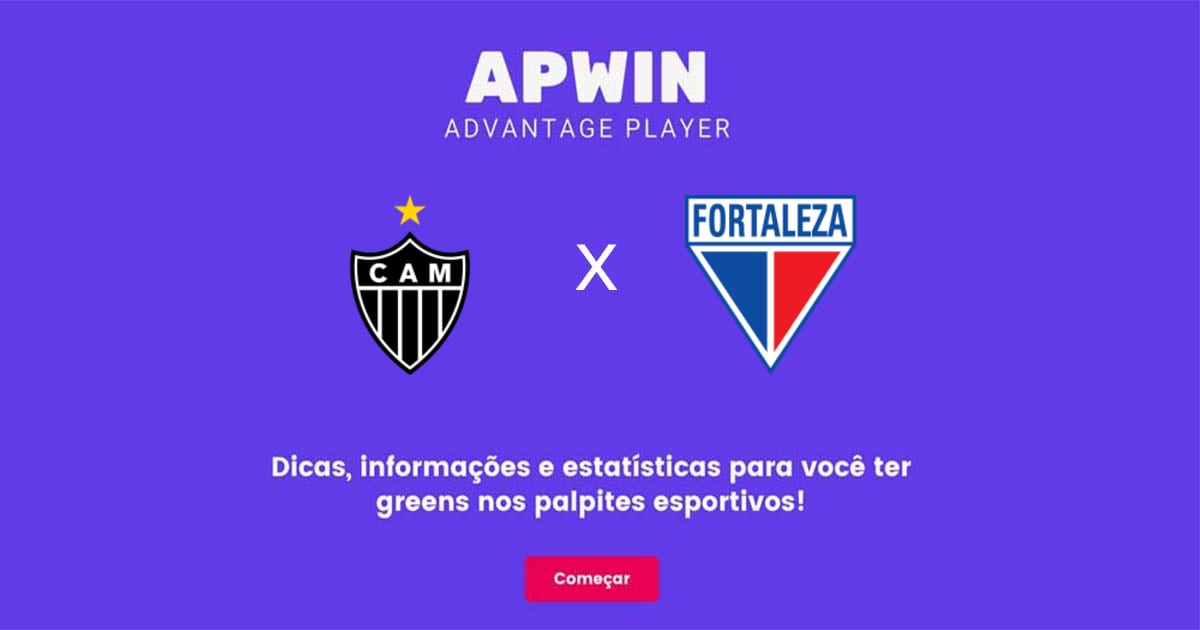 Atl&eacute;tico Mineiro x Fortaleza Estat&iacute;sticas | 25/06/2022 | APWin