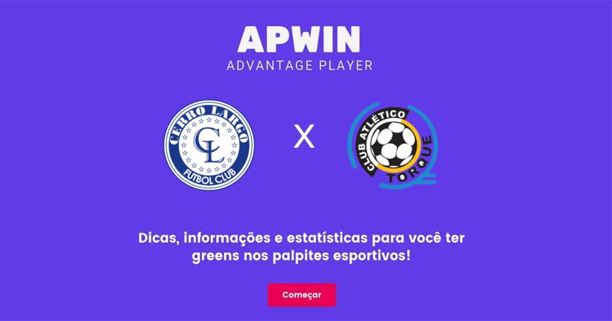 Cerro Largo x Torque Estatísticas | 31/07/2022 | APWin
