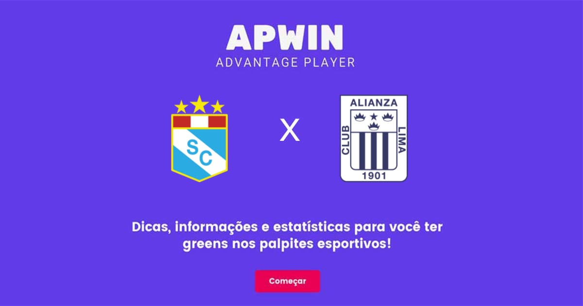 Sporting Cristal x Alianza Lima Estatísticas | 31/07/2022 | APWin