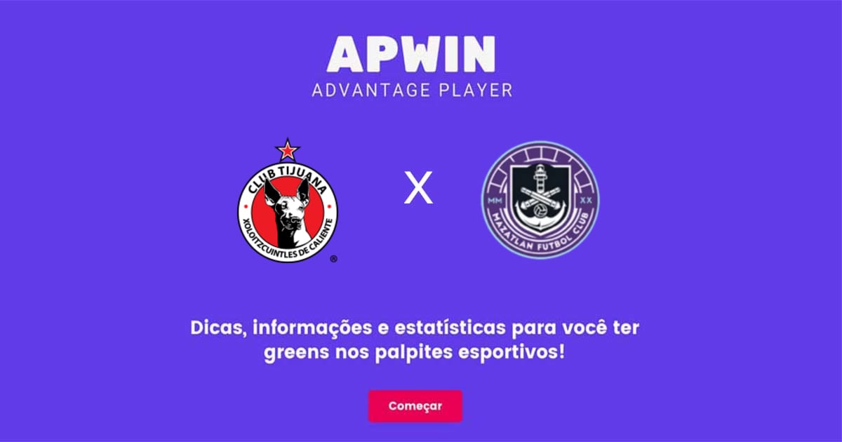 Tijuana x Mazatlán Estatísticas | 30/07/2022 | APWin