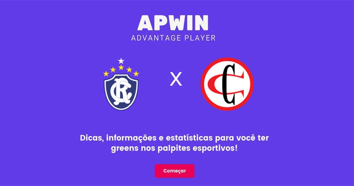 Remo x Campinense Estat&iacute;sticas | 06/06/2022 | APWin