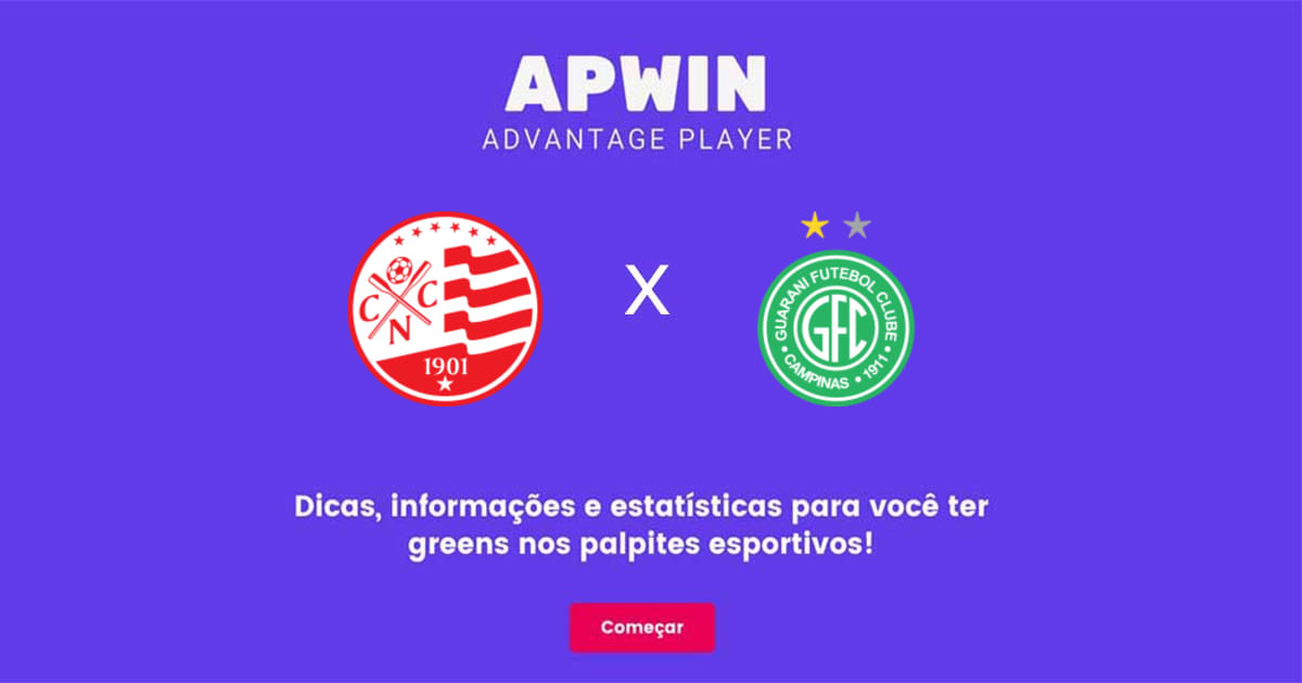 N&aacute;utico x Guarani Estat&iacute;sticas | 03/05/2022 | APWin