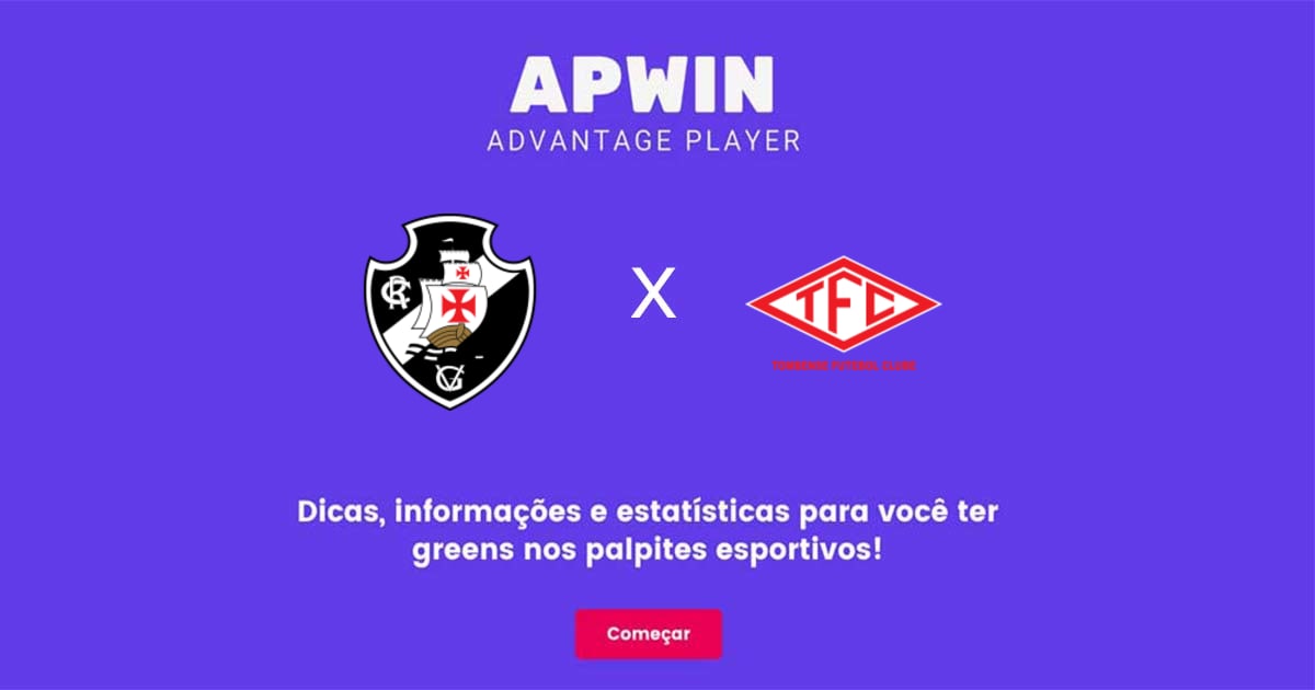 Vasco da Gama x Tombense Estat&iacute;sticas | 13/08/2022 | APWin