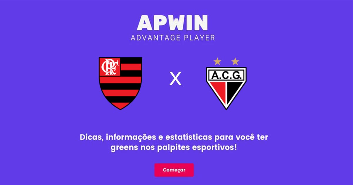 Flamengo x Atlético GO Estatísticas | 30/07/2022 | APWin