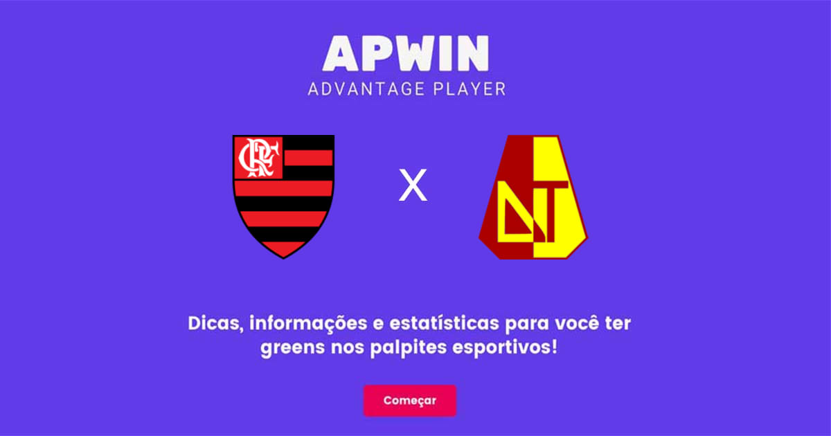 Flamengo x Deportes Tolima Estat&iacute;sticas | 06/07/2022 | APWin