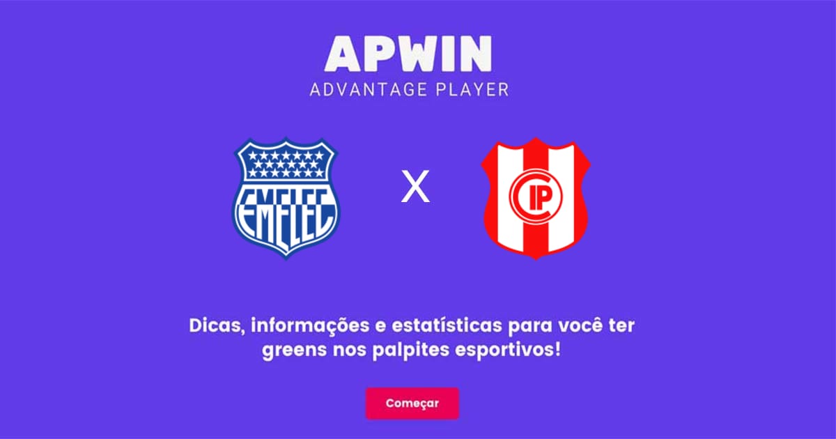 CS Emelec x Independiente Petrolero Estat&iacute;sticas | 24/05/2022 | APWin