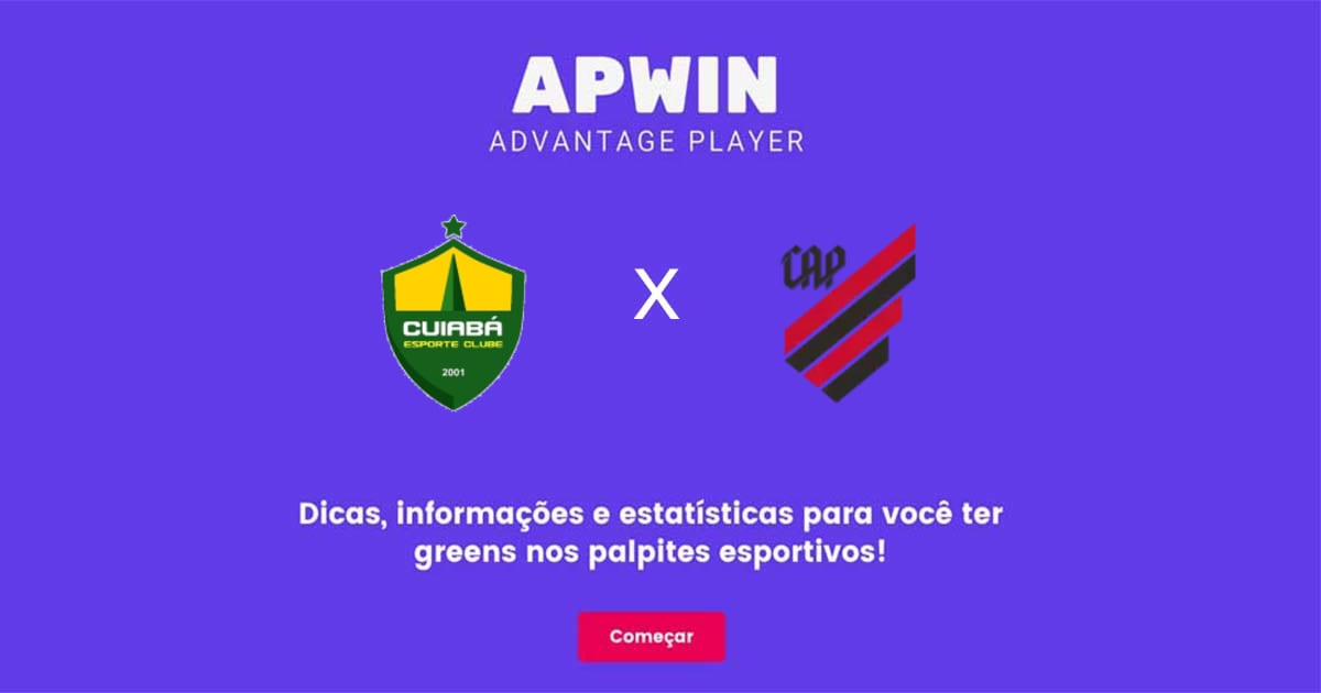 Cuiab&aacute; x Athletico PR Estat&iacute;sticas | 29/05/2022 | APWin