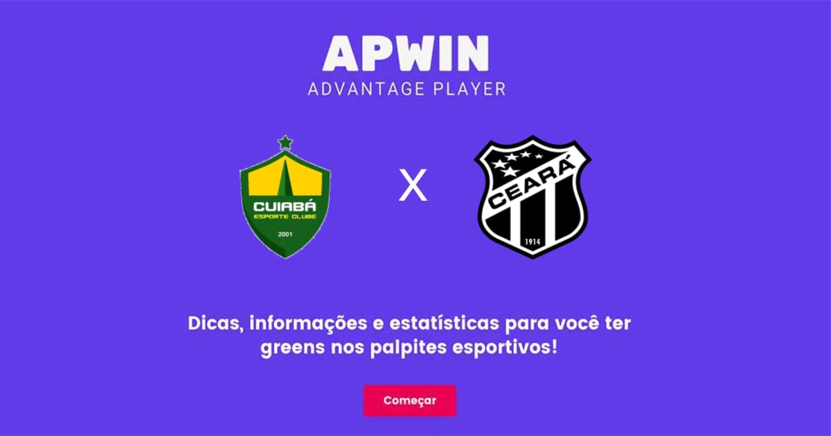 Cuiab&aacute; x Cear&aacute; Estat&iacute;sticas | 18/06/2022 | APWin