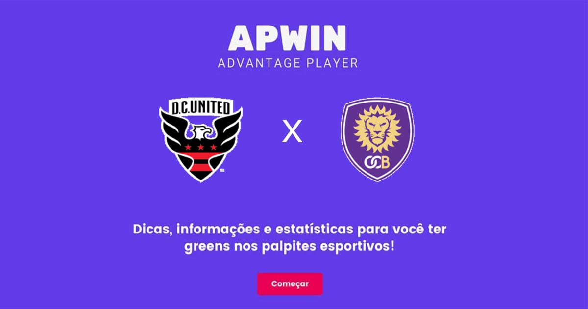 DC United x Orlando City Estatísticas | 31/07/2022 | APWin