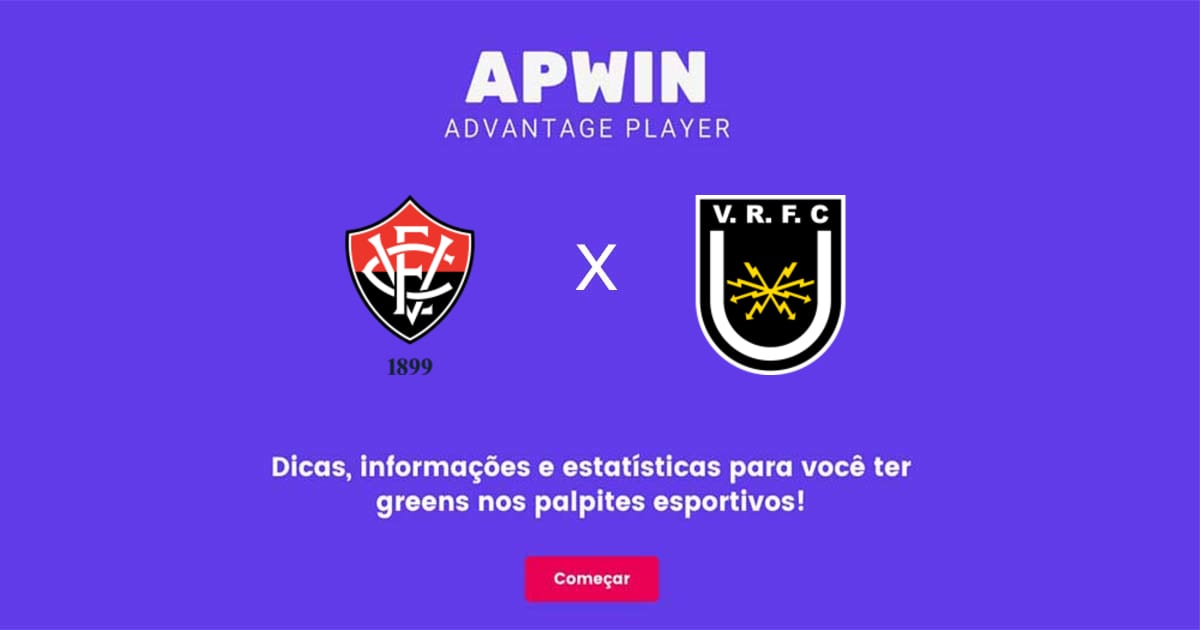 Vit&oacute;ria x Volta Redonda Estat&iacute;sticas | 05/06/2022 | APWin